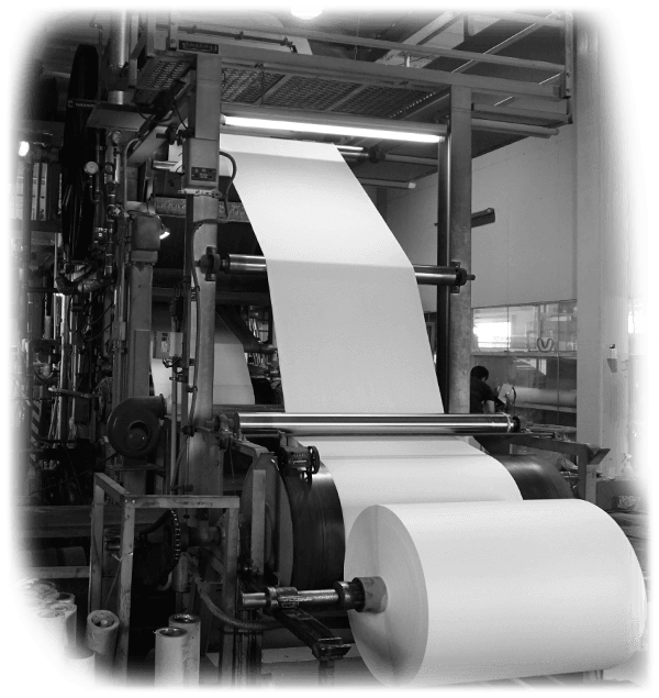 機械漉き抄紙の画像